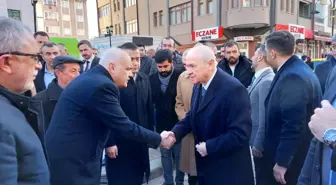 MHP Genel Başkanı Devlet Bahçeli'den Kızılcahamam'da taziye ziyareti