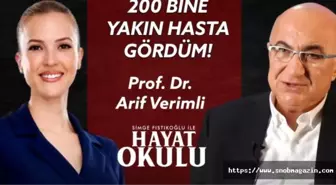 Prof. Dr. Arif Verimli: Öğrencilik Hayatımda Kaldığım Tek Ders Psikiyatri