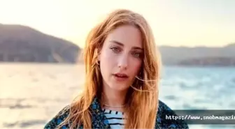 Ünlü oyuncu Hazal Kaya'dan karnı burnunda poz