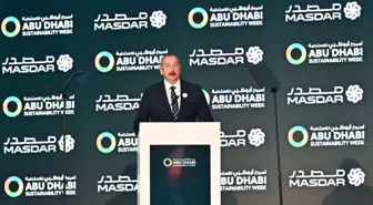 İlham Aliyev: 'Azerbaycan'ın şimdiki hedefi yenilenebilir enerji'
