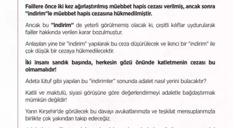 Karamollaoğlu: Katili ve Maktulü, Siyasi Görüşüne Göre Değerlendirmeyi Adaletle Bağdaştırmak Mümkün Değildir
