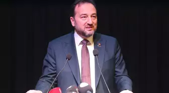MÜSİAD Başkanı Asmalı, MÜSİAD İnegöl Şubesi'nin genel kurulunda konuştu