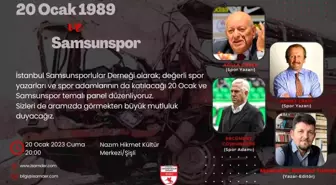 Samsunspor'un 20 Ocak 1989 kazası İstanbul'da anılacak