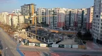 Yenişehir Sosyal Tesisi ve Lise Medeniyet Akademisi hızla yükseliyor