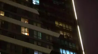 Kadıköy'de sitede aidat protestosu
