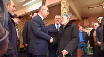 Vali Karadeniz, Akhisar'da muhtarlar ve vatandaşlarla bir araya geldi
