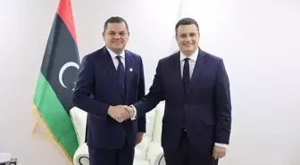 Libya Başbakanı Dibeybe ve Malta İçişleri Bakanı Camilleri 'ikili ilişkileri' görüştü
