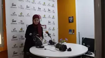 Tunuslu genç kız çocukluk hayalini 'Türkçe radyo programı' hazırlayarak gerçekleştirdi