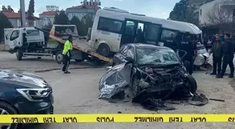 Dalaman'da zincirleme trafik kazası: 1 ölü, 2 yaralı