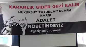 Gezi Tutukluları İçin Başlatılan Adalet Nöbeti 9. Ayında.