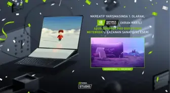 NVIDIA'nın laptop ödüllü nKreatif yarışmasının kazananı belli oldu!