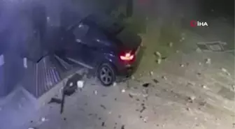 Restorana dalan sürücü Pelin Kaya'yı önce ezdi, sonra da taş attı