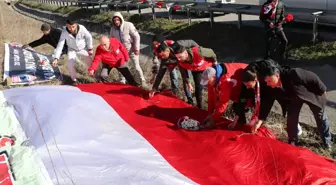 Samsunspor kafilesinin 34 yıl önce geçirdiği trafik kazasında hayatını kaybedenler, kaza yerinde anıldı