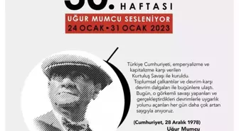 Uğur Mumcu ve Katledilen Aydınlar Anısına 24-31 Ocak'ta Düzenlenecek 30. Adalet ve Demokrasi Haftası'nın Teması: 'Yeniden Cumhuriyet'