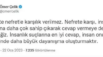 AK Parti'li Çelik: Faşizm ve nefret siyasetine karşı dayanışma oluşturmalıyız