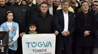Kur'an-ı Kerim'e yapılan saygısızlık Gümüşhane'de protesto edildi