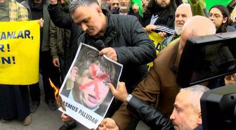 ÖZGÜR-DER ÜYELERİ KUR'AN-I KERİM YAKILMASINI PROTESTO ETTİ