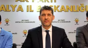 AK Parti Antalya'nın yeni İl Başkanı Çetin'den birlik ve beraberlik mesajı