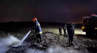 Bolu'da çıkan çöp yangınına erken müdahale faciayı önledi