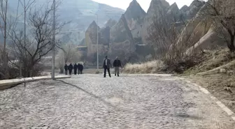 Kapadokya'da turizme açılacak Manastır Vadisi'ndeki çalışmalar sürüyor