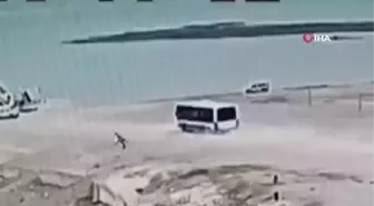 Malatya yolcu otobüsünde can pazarı: Otobüsün göle düştüğü anlar kamerada