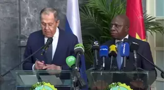 Rusya Dışişleri Bakanı Lavrov, Angola'da (1)