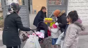 Çocuklar üç ayları 'şivlilik' geleneğiyle karşıladı