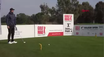 SPOR Boşnak eski futbolcu Muslimovic'in de katıldığı Balkan Open Golf Turnuvası başladı
