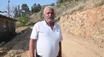 Anamur Belediyesi, evine araç çıkamayan hasta vatandaşın yolunu yaptı