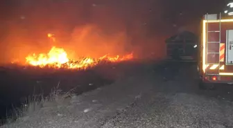 Beyşehir Gölü sazlıklarında çıkan yangın söndürüldü