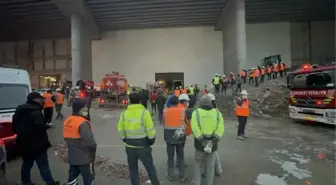 İSTANBUL FİNANS MERKEZİ İNŞAATINDA YANGIN; 3 İŞÇİ DUMANDAN ETKİLENDİ