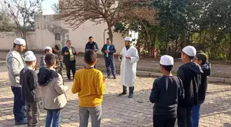 Kur'an Kursu öğrencilerinden yağmur duası