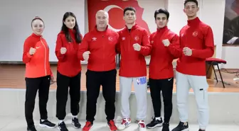 Genç milli karateciler, 3-5 Şubat'taki Avrupa Şampiyonası hazırlıklarını tamamladı