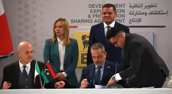 Libya Başbakanı Dibeybe ile İtalya Başbakanı Meloni, ekonomik ilişkileri görüştü