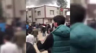 Market deposunda yangın: 2 kişi hafif derecede yandı, 10 kişi zehirlendi