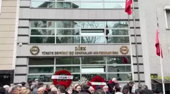 Eski DİSK Genel Sekreteri Mehmet Karaca son yolculuğuna uğurlandı