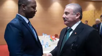 TBMM Başkanı Şentop, Burkina Faso Meclis Başkanı Bougouma ile görüştü