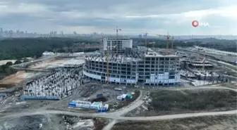 İstanbul Üniversitesi'nin Hasdal'daki Hastane binası böyle görüntülendi