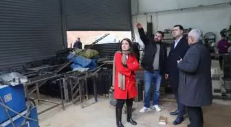 Turgutlu Belediye Başkanvekili Ercan ve Başkan Yardımcısı Honaz'dan Çalışmalara Yerinde İnceleme