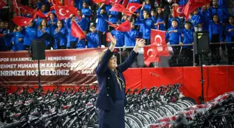Gaziantep'te bin 500 lisanslı sporcuya bisiklet dağıtıldı