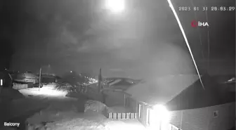 Rusya'da meteor geceyi aydınlattı