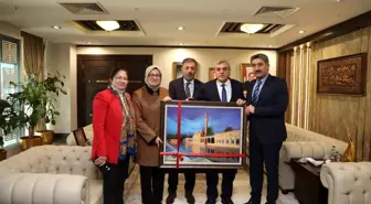 Genel başkan yardımcısı belediyenin çalışmalarını takdir etti