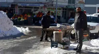 Varto'da balık satışı