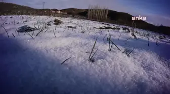 Yozgat'ta Kar Yağışı Çiftçiyi Umutlandırdı