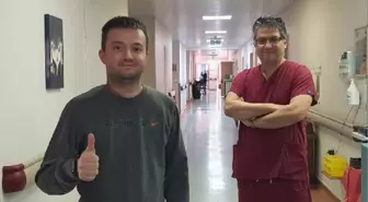 DOKTORUNUN DOĞUM GÜNÜNDE, YENİ AKCİĞERİYLE YENİDEN DOĞDU