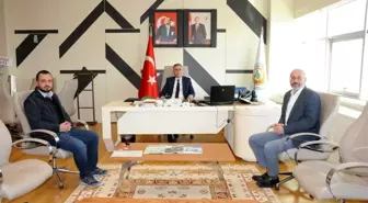 Kütahya 30 Ağustos OSB Müdürü Murat Demir, Bölge Müdürü Erdal Dingil'le görüştü