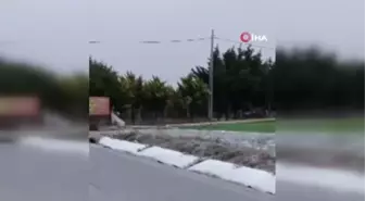 Silivri'ye beklenen kar geldi