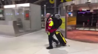 Almanya'dan 41 kişilik arama kurtarma ekibi Türkiye'ye hareket etti