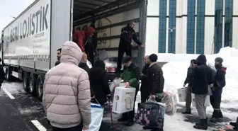 Bingöl'den deprem bölgelerine yardım gönderildi