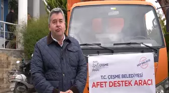 Çeşme'den Deprem Bölgesine Yardım Seferberliği